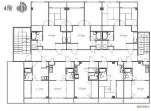 グランドハイツ三津屋北4F